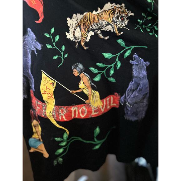 Hustle Gang Streetwear Fear No Evil Graphic Tee, 3XL, Men's - Picture 3 of 9